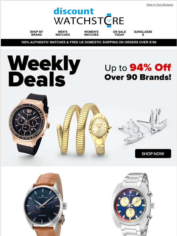 Ready, Set, WEEKLY DEALS!