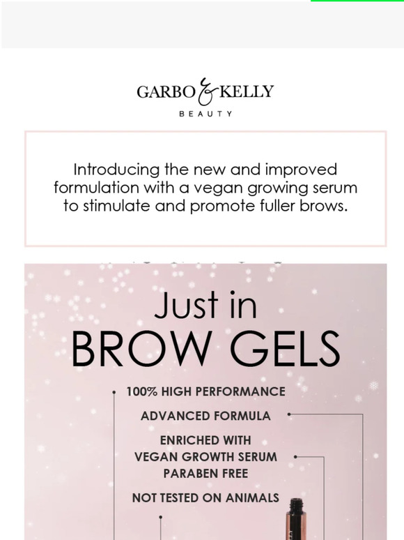 Introducing the new and improved Brow Gel