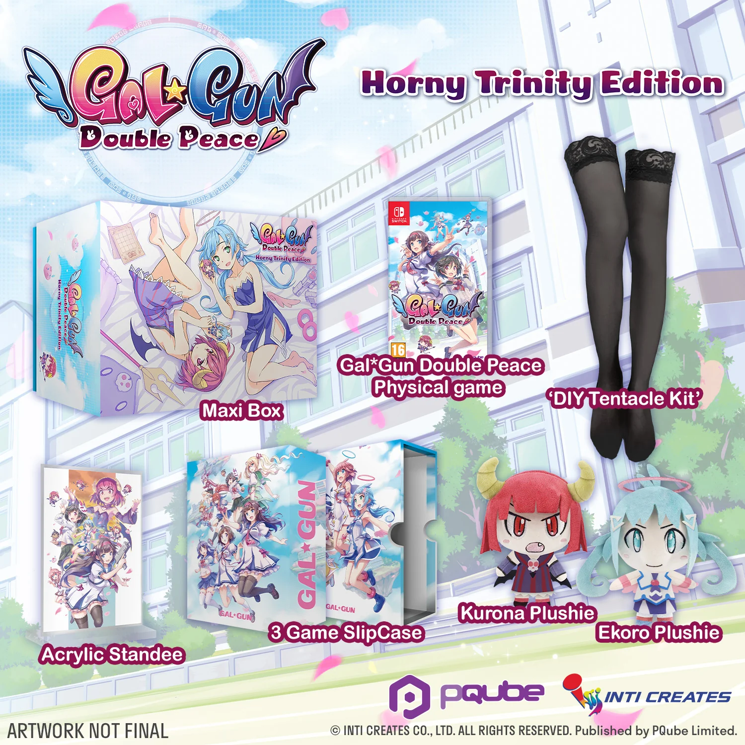 Image of Gal*Gun Double Peace Horny Trinity Edition (Nintendo Switch)