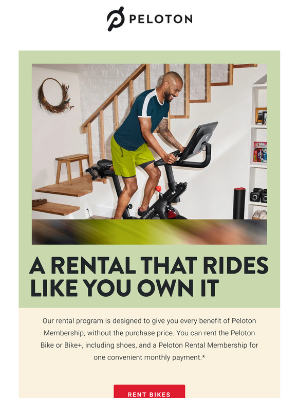 peloton for rent