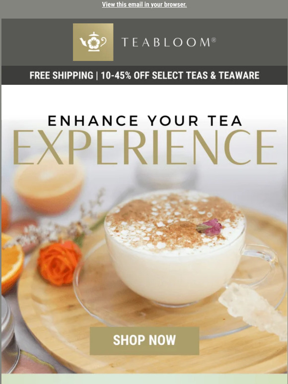 Teabloom Enhance Your Tea Experience Milled