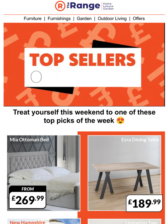 The Range Top sellers of the week 🤩 Milled