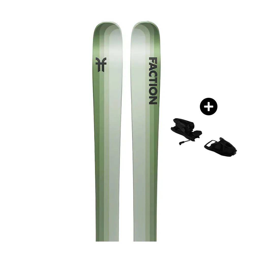 Faction DANCER 2 - Pack esquís all mountain hombre green
