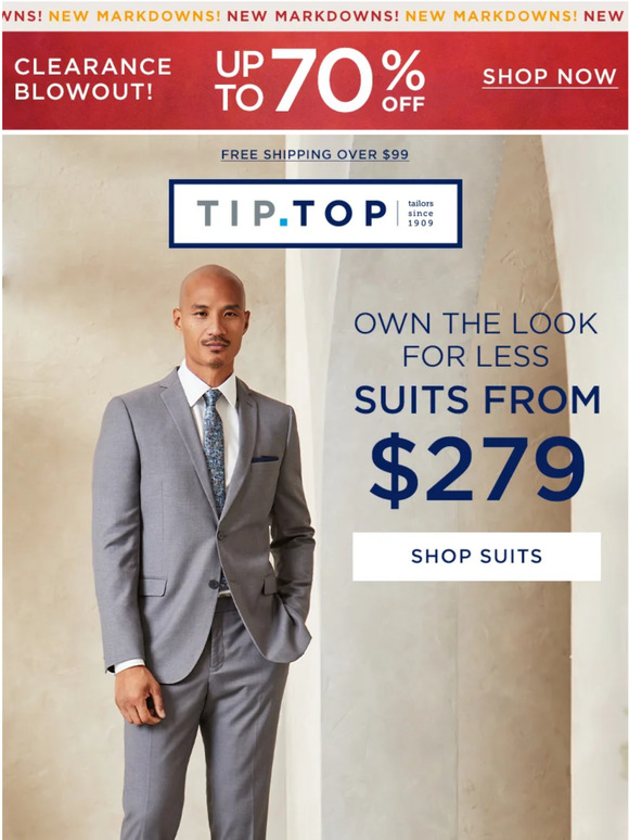 Tip Top Tailors A suit that can keep up 😱 Milled