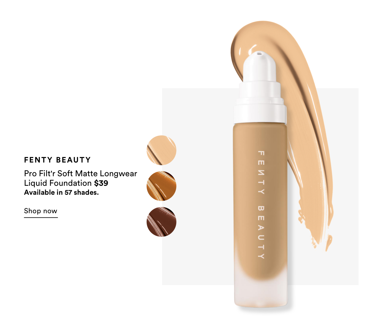 Fenty Beauty | Pro Filt'r Soft Matter Longwear Liquid Foundation
