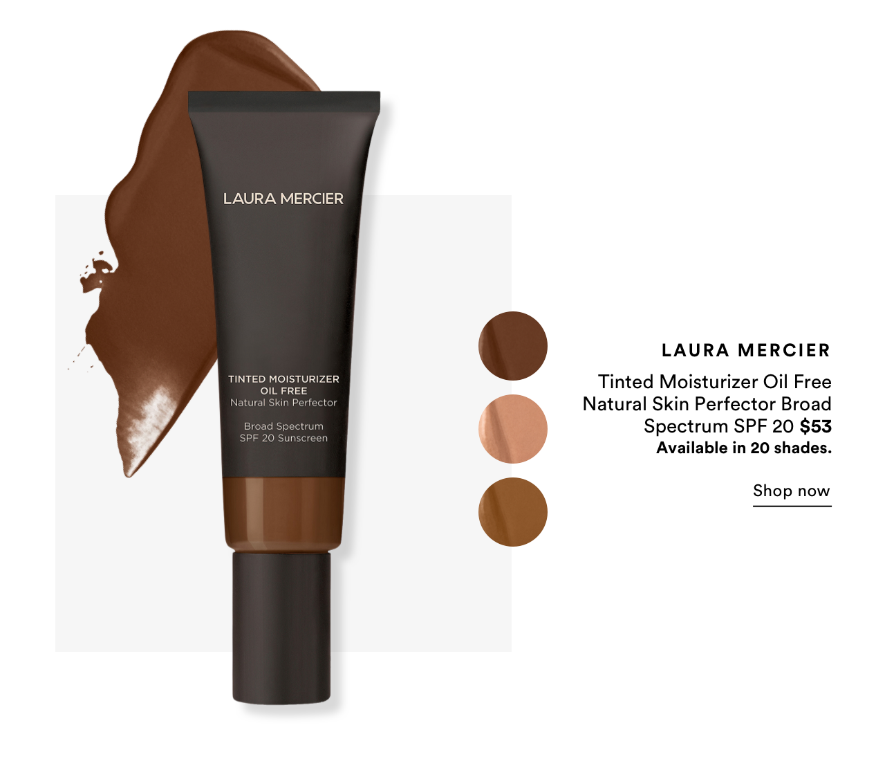 Laura Mercier | Tinted Moisturizer Oil Free Natural Skin Perfector Broad Spectrum SPF 20