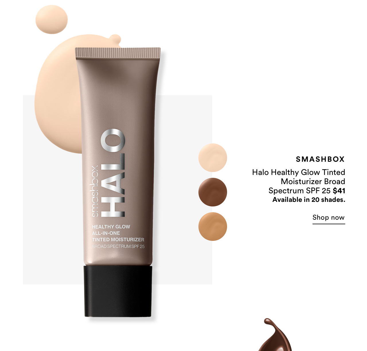 Smashbox | Halo Healthy Glow Tinted Moisturizer Broad Spectrum SPF 25
