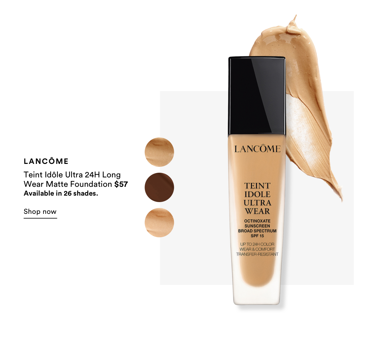 Lancome | Teint Idole Ultra 24H Long Wear Matte Foundation