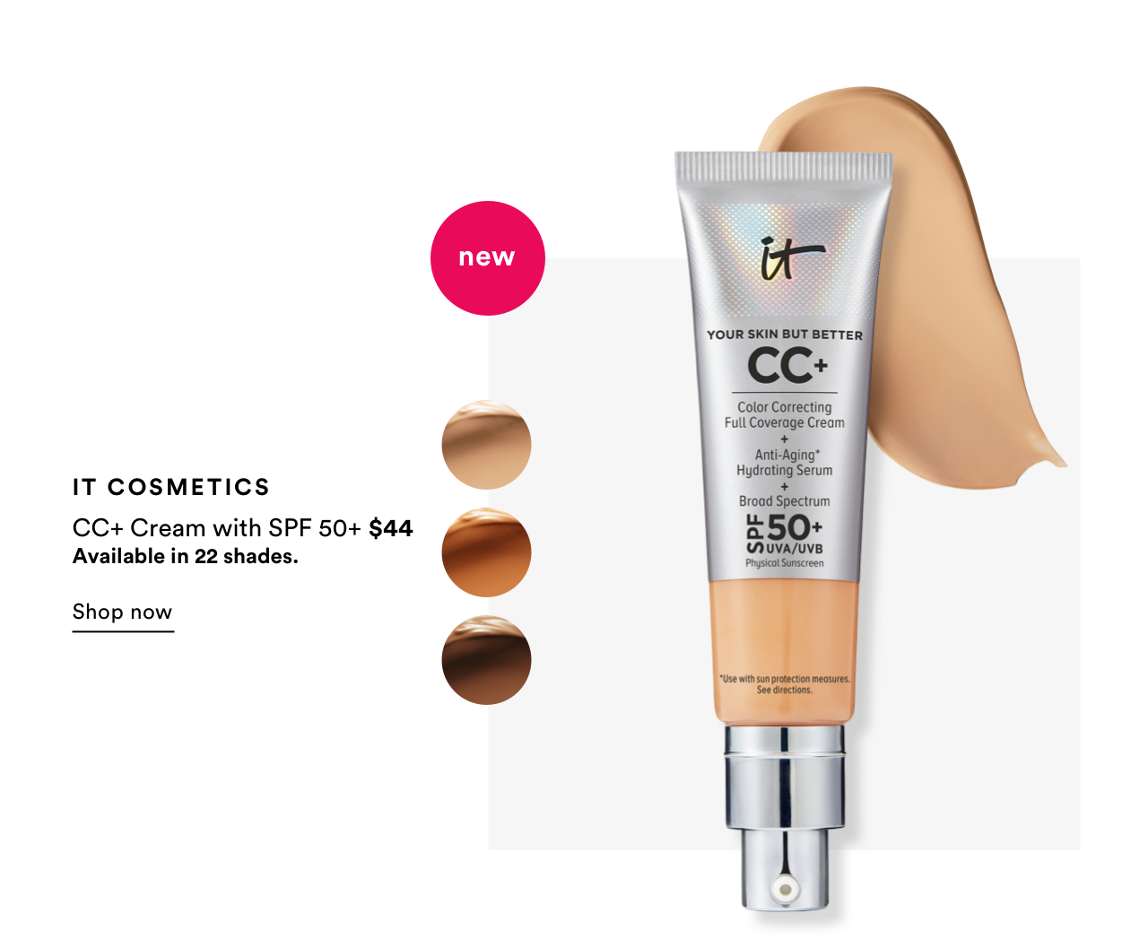 IT Cosmetics | CC+ Cream with SPF 50+