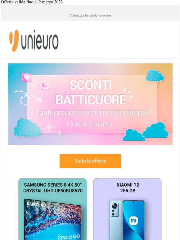😍 SCONTI BATTICUORE: tanti prodotti tech in promozione!