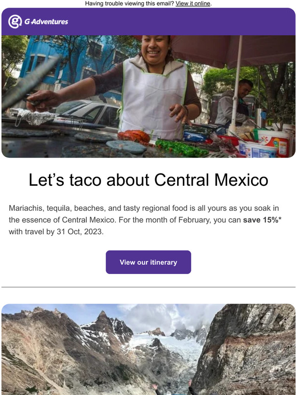 Soak up Central Mexico + Prep for Patagonia
