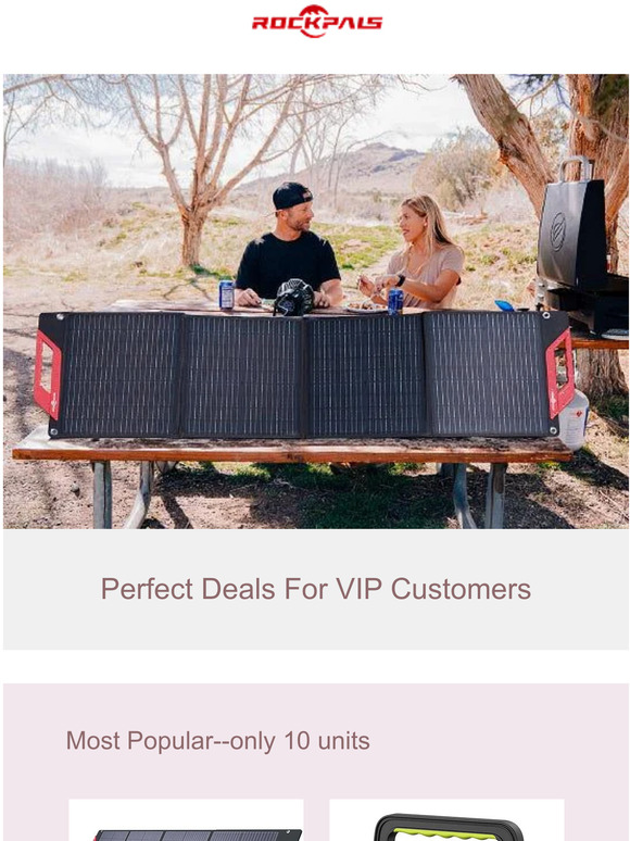 Lowest Price For VIP Customers--As low as $129.99 for power stations-only 10 units