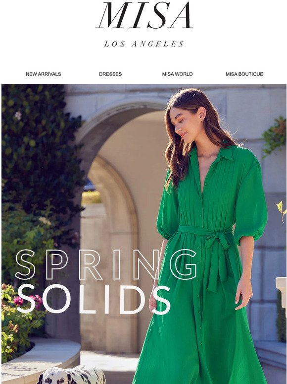 Spotted: Spring Solids