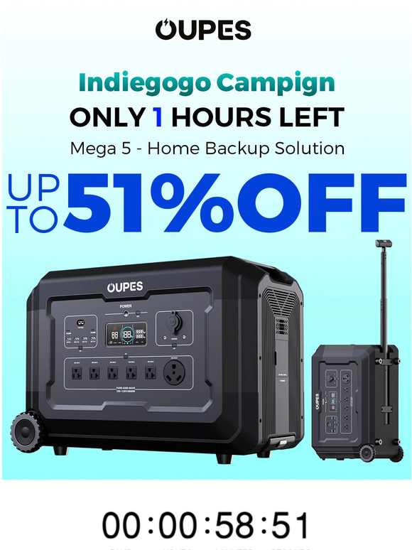 OUPES Mega 5 Backup & Portable Power Station