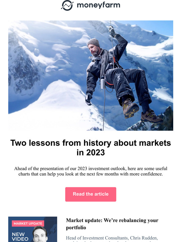 Two lessons from history about markets in 2023