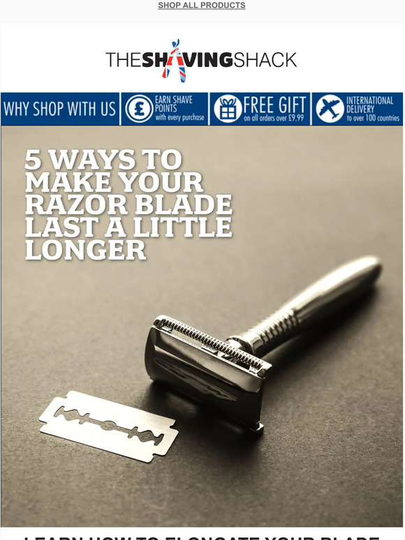 INCREASE YOUR BLADE LONGEVITY TODAY 🤔