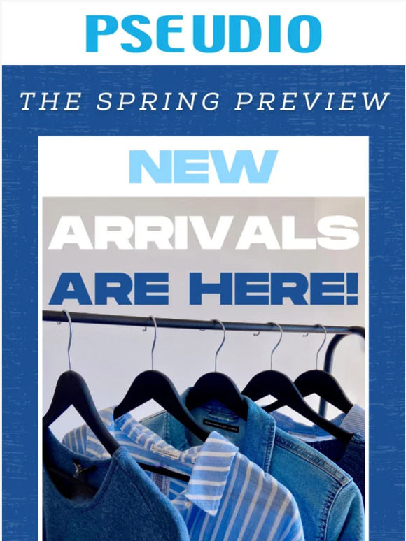 Open for the spring preview📩🌸