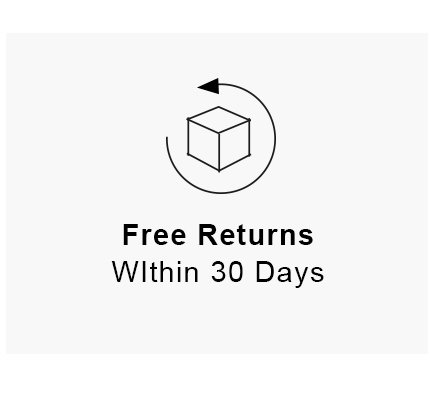 Free Returns within 30 days