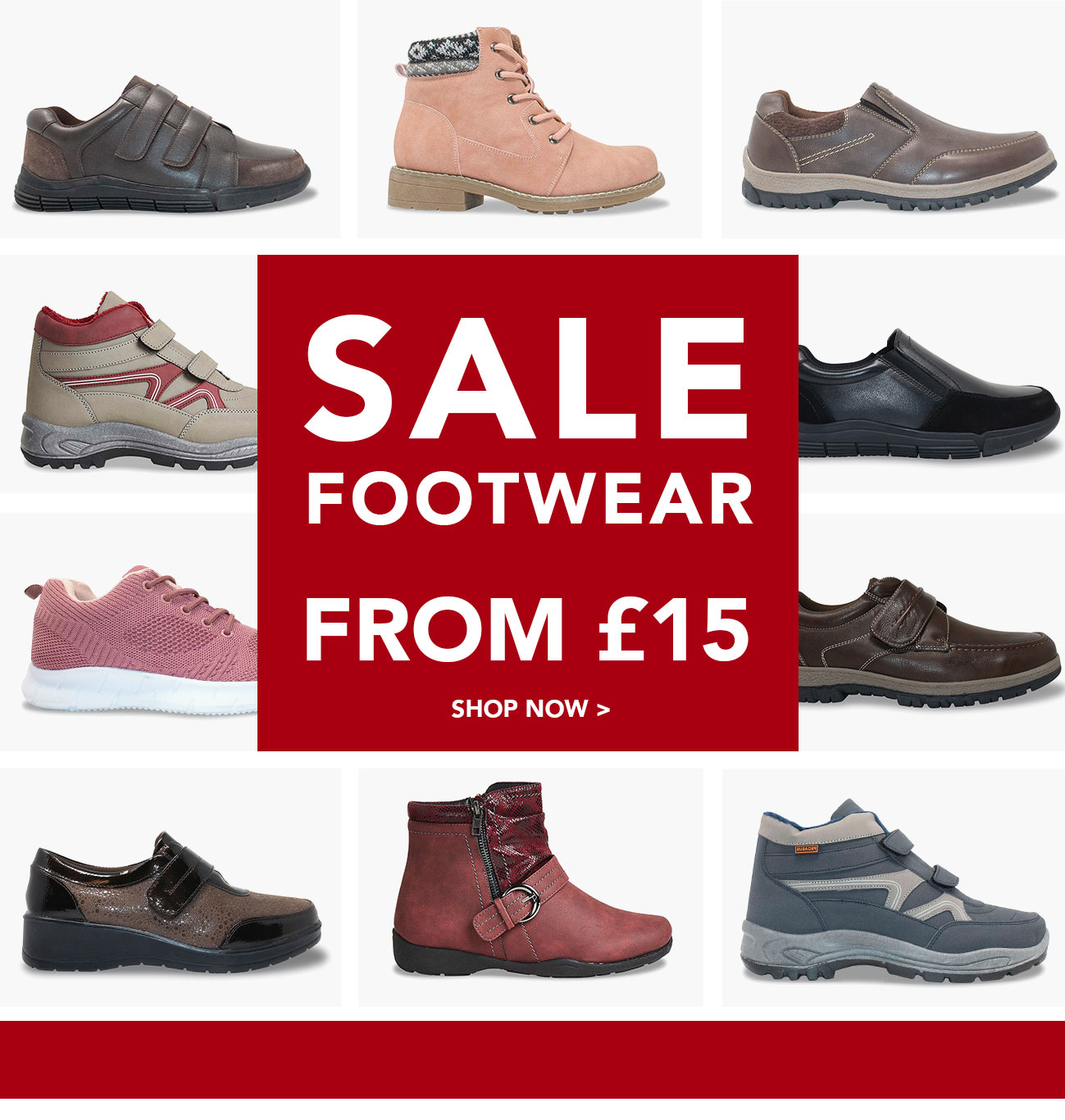 Shop Sale Footwear from £15