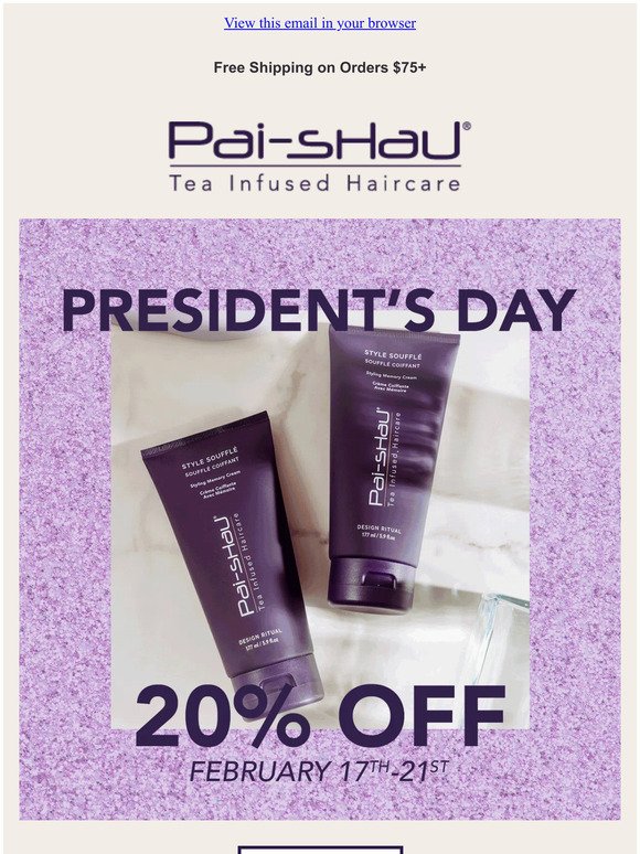 Presidents' Day Sale ✨