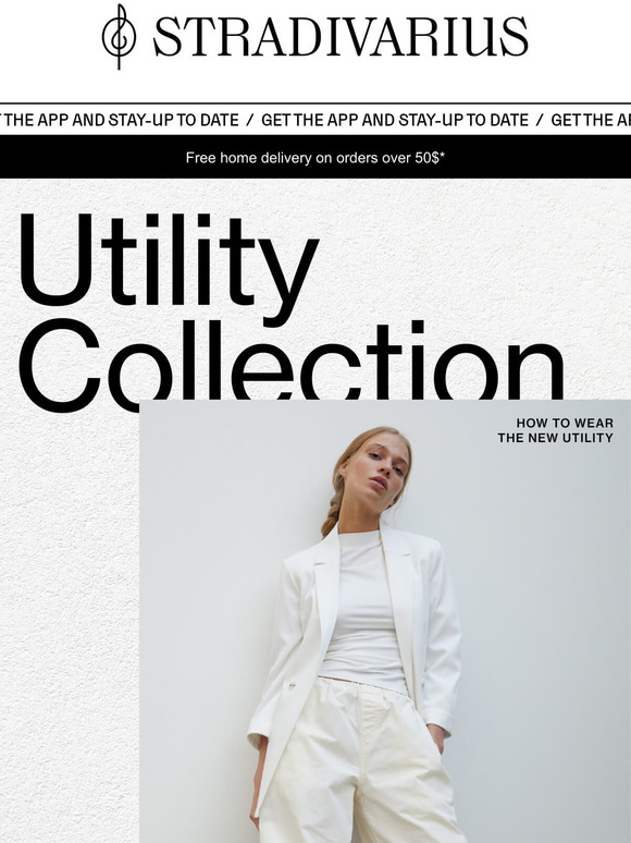 stradivarius Know how to wear the new utility trend? Milled