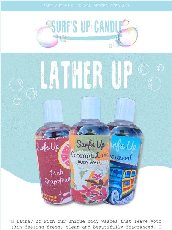 Have You Smelled Our Body Washes Yet?🫧