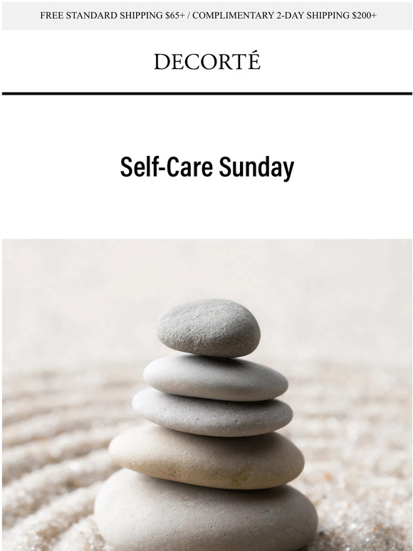 Self-Care Sunday with Decorté