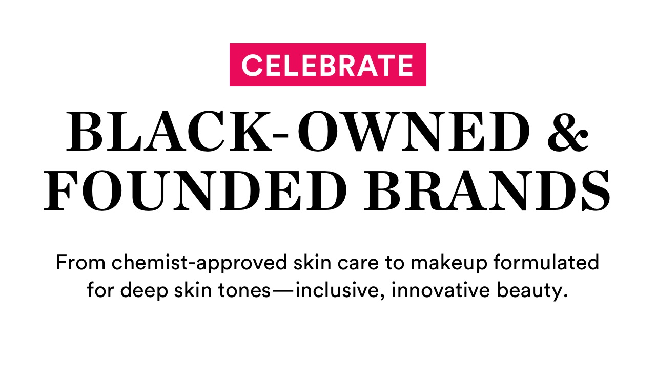 Ulta Beauty Celebrate Blackowned & founded brands 💖 Milled