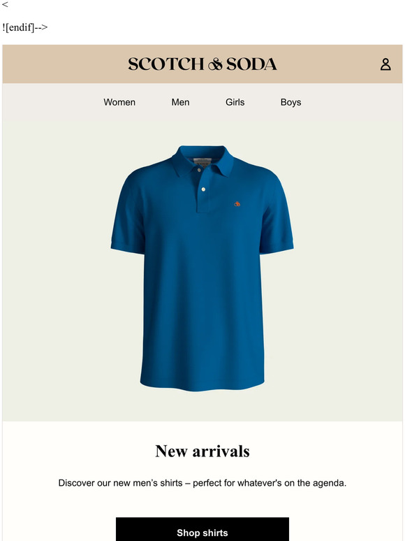 Just in: new shirts