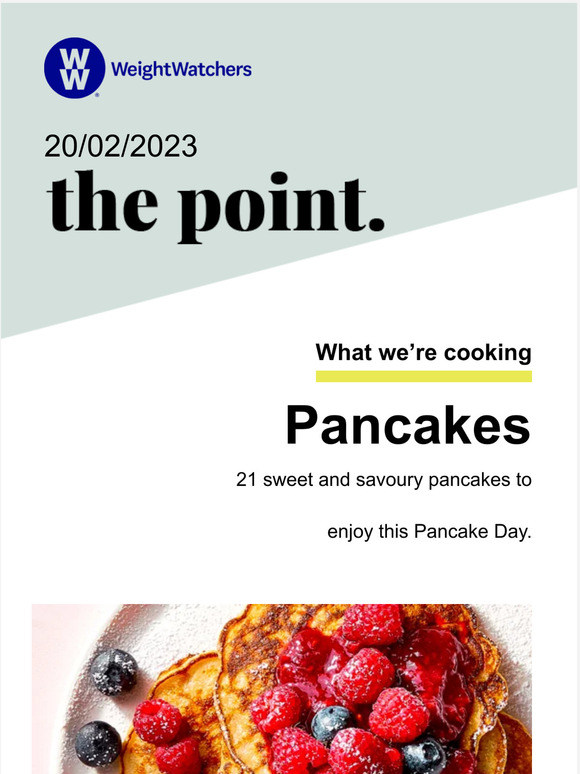 Celebrate Pancake Day with these delicious low Point recipes!