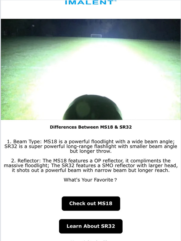 IMALENT: Brightest Flashlight :What's The Difference Between MS18 ...