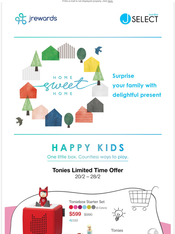 【Limited time offer】Tonies Up To 40% off! 👨‍👩‍👧