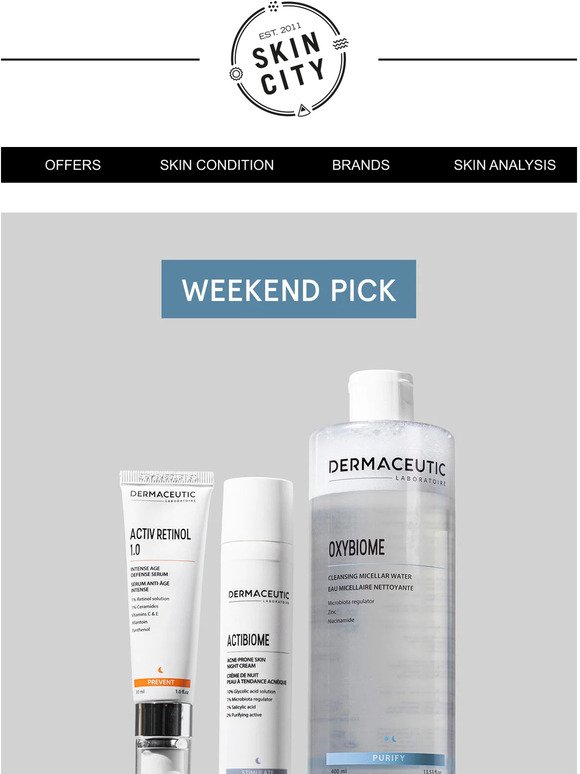 ENDS TONIGHT: 20% off Dermaceutic