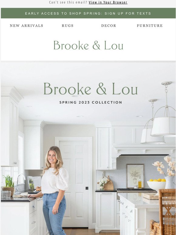 Brooke and Lou Take a Peek Spring Catalog! Milled