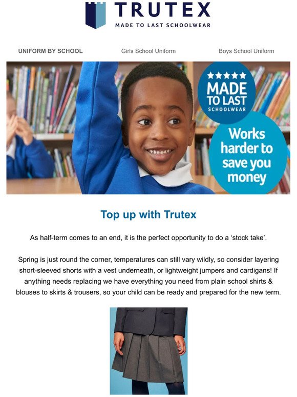 Missing something? Top up with Trutex!