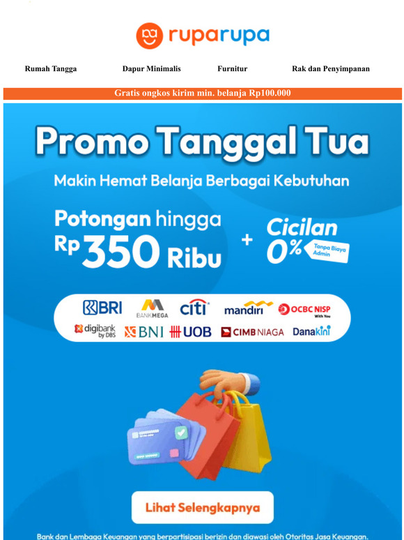 Tanggal Tua Tetep Bisa Belanja?🛍️