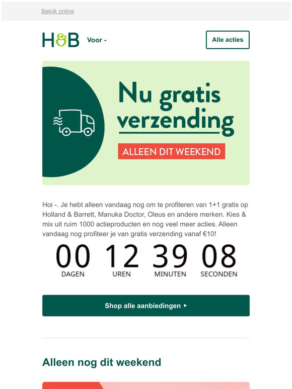 Alleen vandaag: GRATIS verzending 🚛