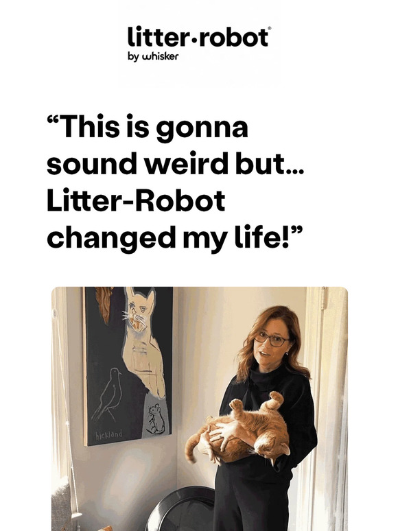 Automated Pet Care Products, Inc. LitterRobot changed celebrity Jenna
