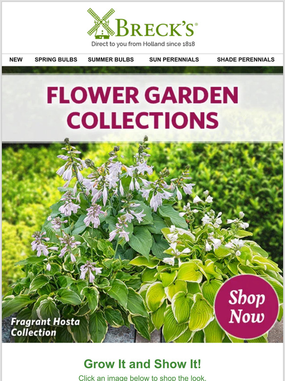 Brecks Collections beautify gardens affordably! Milled