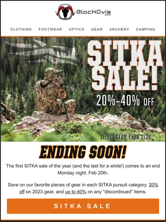 SITKA Sale! Final Chance to Save