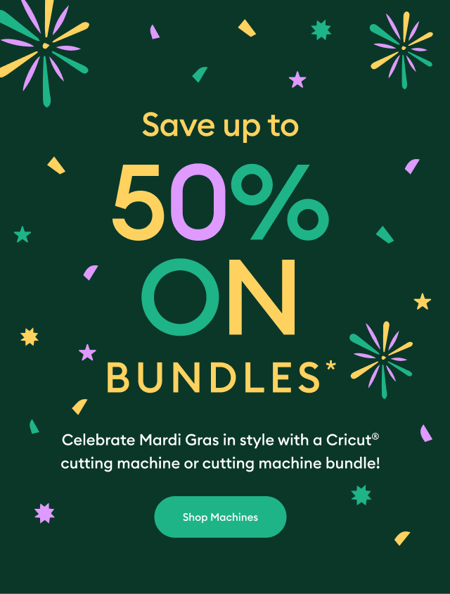 Cricut PARTY ON 🥳 with Cricut Machine Savings Milled