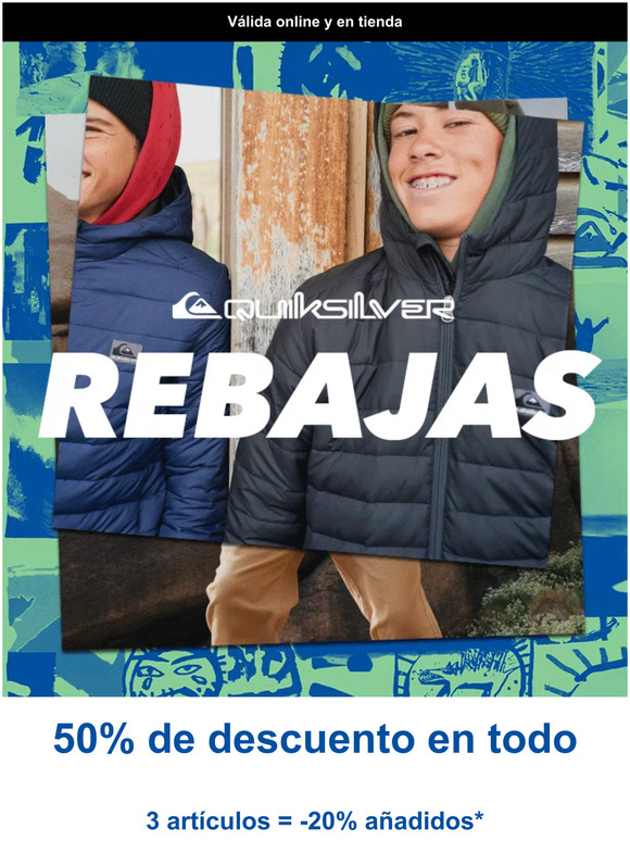 Las últimas horas de rebajas | 3 artículos = 20% añadidos