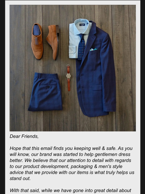 About Our Men's Accessories