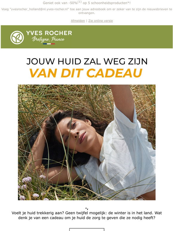 Mail Yves Rocher Yves Rocher: 🎁 Er zit een verrassing in deze mail | Milled