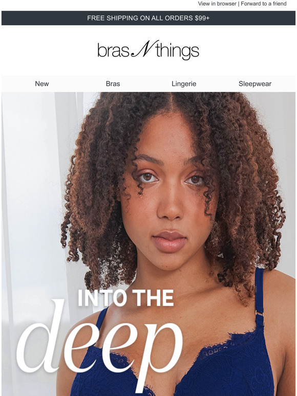 BRAS N THINGS PTY LTD Navy never looked so good 💙 Milled