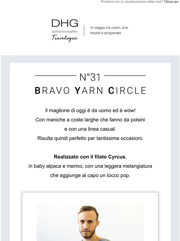 Bravo Yarn Circle 31: un uomo in Cyrcus!