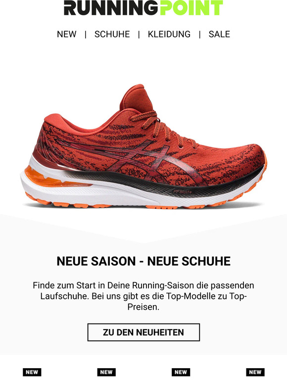 Neue Laufschuhe für Deine Running-Saison