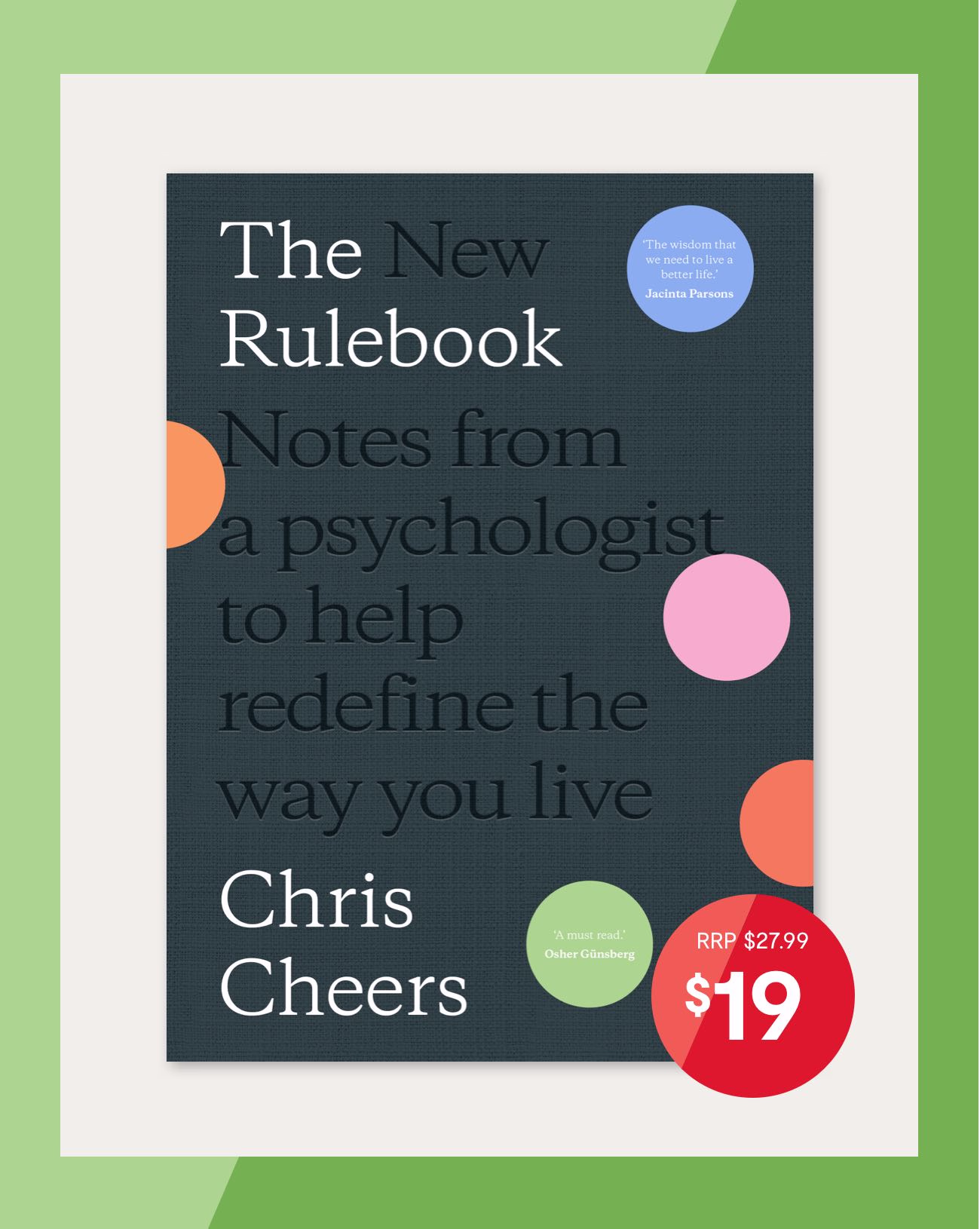 The New Rulebook
$19. RRP $27.99.