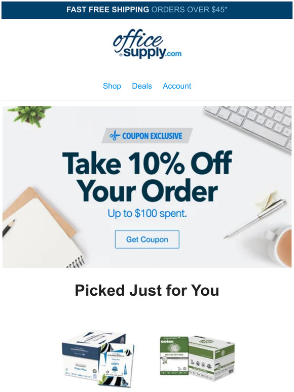 Starts NOW 🙌 Take 10% off your order!