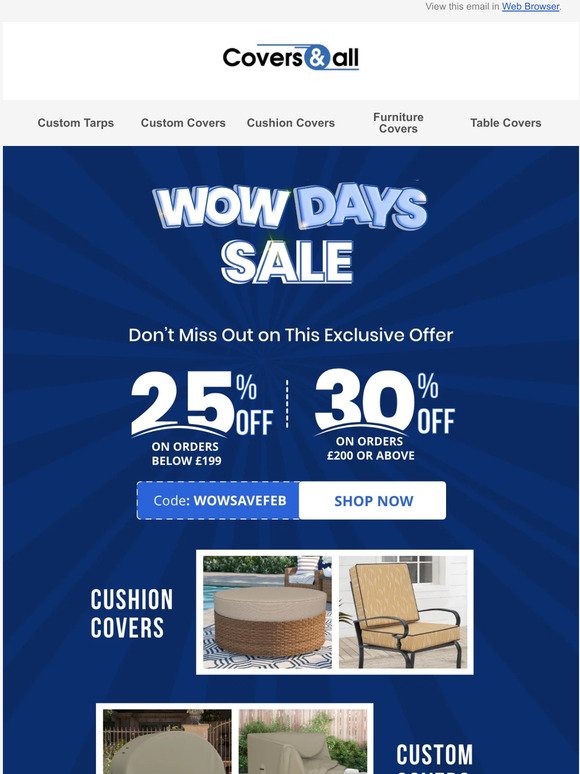 The clock is ticking ⏰ ! 'WOW Days' Deals are ending soon.